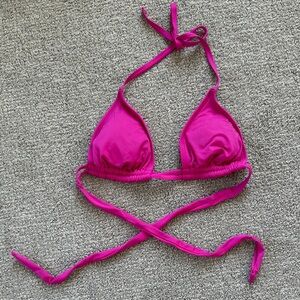 Hot Pink Bikini Top